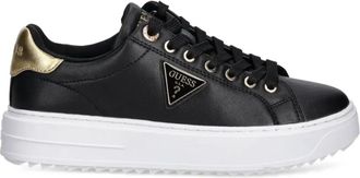 Guess Co Sneakers met plateauzool - Zwart