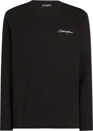 Dolce & Gabbana T-shirt in cotone - Nero
