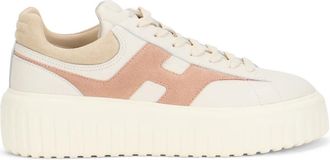 Hogan H-Stripes Sneaker - Dames - Schoenen - Beige - Maat: 38 EU Leer