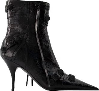 Balenciaga Leather boots - Dames - Laarzen met Hak - Zwart - 36 EU - Leer - Schoenen