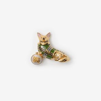 Burberry Corgi Brooch