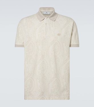 Etro Paisley cotton polo shirt