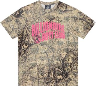 Billionaire Boys Club Diamonds & Dollars Tree Arch T-shirt met logo - Beige