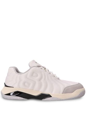 BOSS Courtstride logo-embossed sneakers - Neutrals