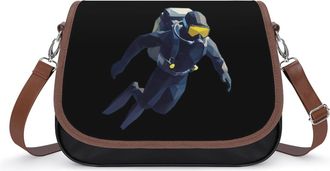 Generic Scuba Diver Small Womens Crossbody Bags Shoulder Handbag with Adjustable Strap for Travel