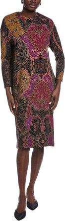 Etro Wool-Blend Shift Dress