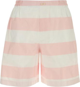 Jacquemus Le Short Cale&ccedil;on - Dames - Korte Broeken - Roze - 5XL - Katoen - Korte Broeken