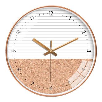 OEM Reloj De Pared Circular Silencioso De 30 Cm (12 Pulgadas), Funciona Con Pilas, Ideal Para El Hogar, La Oficina Y La Escuela