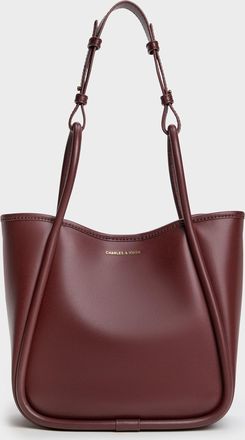 Charles & Keith Mini Lyla Tubular Tote Bag