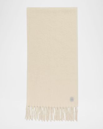 Toteme Fuzzy Alpaca-Blend Scarf
