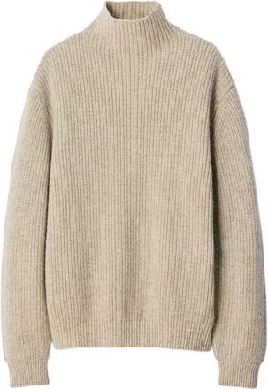 Christophe Lemaire High-neck Sweater In Yak Alpaca