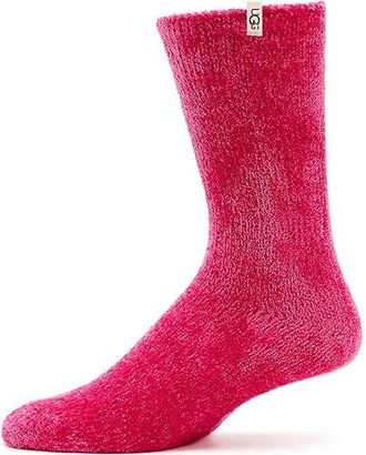 UGG Leda Cozy Love Womens Sock Rosetta, Polyester