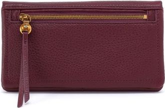 Hobo Lumen Leather Bifold Wallet in Mulberry Glaze at Nordstrom