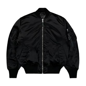 Alpha Industries Hombre, Chaquetas, Negro, Talla: M