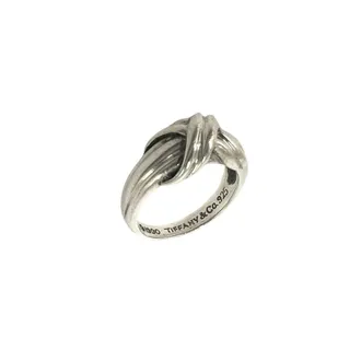 Tiffany & Co. Silver Silver 925 Band Ring (Pre-Owned)