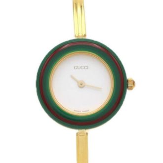 Gucci Pre-owned Vintage Polshorloge - Dames - Vintage Horloges - Wit - ONE Size - Vintage
