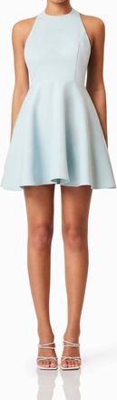 Elliatt Geranium Mini Dress In Seafoam