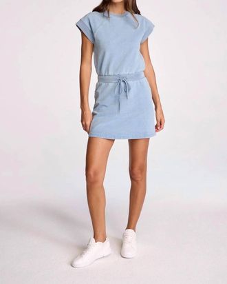 Sundays Apollo Dress In Light Wash Denim