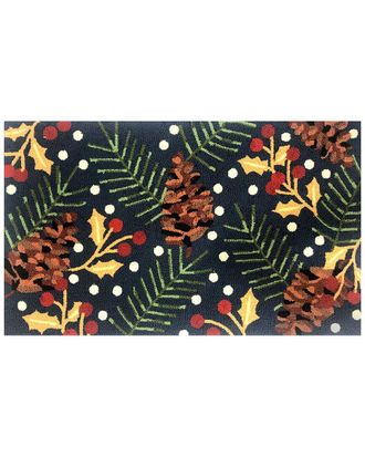 The Rug Market Happy Holly 30X48in Doormat