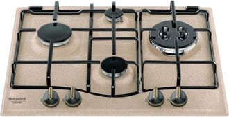 OEM Placa De Cocci&oacute;n A Gas Empotrada Hotpoint Pc640t(av)r/ha De 4 Quemadores En Bronce Avena
