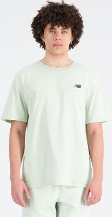 New Balance Unisex T-Shirt Uni-ssentials Cotton in Verde, Cotone, Taglia U0