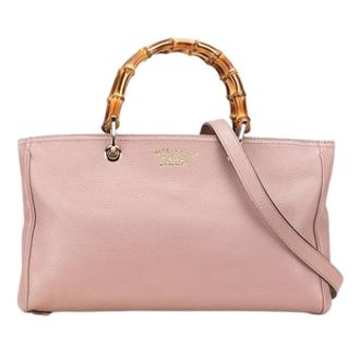 Gucci Pre-owned Handbags, female, Pink, Size: ONE SIZE Pre-owned Vintage Handbag