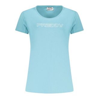 Freddy T-Shirts, female, Blue, Size: XL Short-sleeved T-shirt