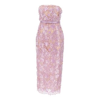 Retrof&ecirc;te Party Dresses, female, Purple, Size: S Rowena Lace Dress