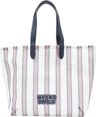 Kenzo Kenzo Coast Lines Large Mesh Tote Bag