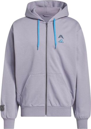 adidas x Anthony Edwards Foundation Full Zip Hoody Asia Sizing Slate KS8172