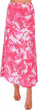 Drew Gwen Midi Skirt In Pink