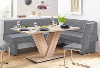 HOME AFFAIRE Eckbank »Nils« Sitz und Rücken gepolstert, verschiedene Qualitäten