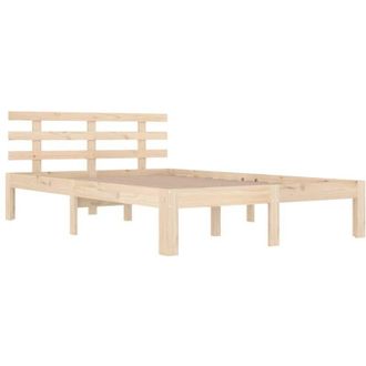 vidaXL Estructura de cama doble pequeña sin colchón 120x190 cm Vidaxl