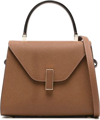 Valextra mini Iside leather tote bag - women - Calf Leather - One Size - Brown