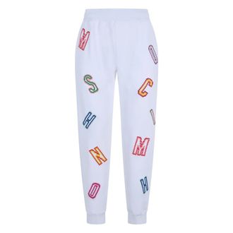 Moschino Sweatpants, female, White, Size: 2XS Modern Jogger Pants