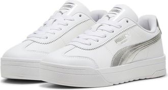 Puma Roma Feminine Metallic Trainers EU 36 White