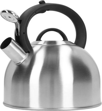 OEM Bouilloire A Th&eacute; Sifflante - Acero Inoxidable 3 L - Calentamiento R&aacute;pido - Mango Aislado - Uso Dom&eacute;stico