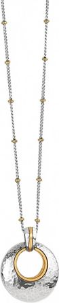 Brighton Ferrara Entrata Petite Necklace In Silver