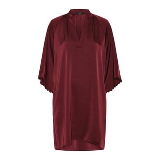 Bruuns Bazaar Dames, Jurken, Rood, Maat: XS Poliester