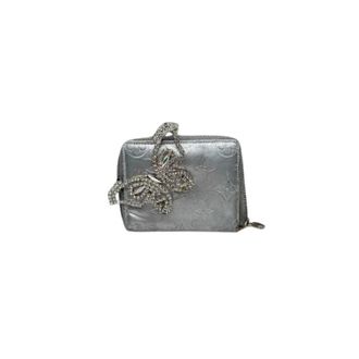 Louis Vuitton Pre-owned Zippy Portemonnee (Aangepast) - Dames - Pre-owned - Grijs - Maat: ONE Size Leer