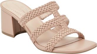 Bandolino Mumm Block Heel Sandal in Beige at Nordstrom Rack, Size 7.5