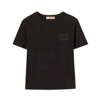 Twinset T-Shirts, female, Black, Size: XL T-shirt