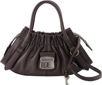 Marc Jacobs Cristina Small Satchel - Dames - Handtassen - Bruin - ONE Size - Leer - Tassen