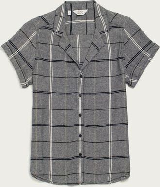 Bridge & Burn Innes Shirt in Overcast Grid at Nordstrom, Size X-Small