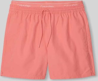Calvin Klein Underwear Badeshorts mit Logo Bund in Apricot, Gr&ouml;&szlig;e XXL
