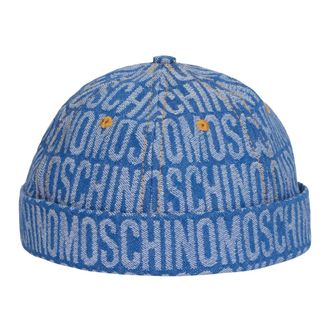 Moschino Dames, Accessoires, Blauw, Maat: ONE Size Denim
