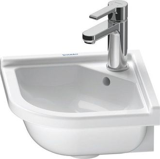 Duravit Duravit - Lavabo De Esquina Starck 3 44cm, Con Rebosadero, 1 Agujero Para