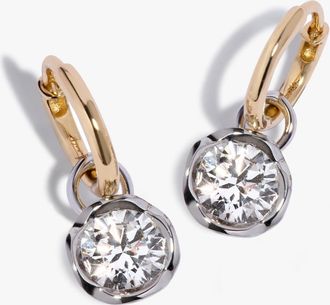 Annoushka Small Hoop Whoopsie Daisy 1.50ct Diamond Earrings