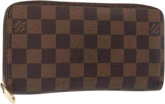 Louis Vuitton Pre-owned Wallets, female, Brown, Size: ONE SIZE Pre-owned Canvas Wallet