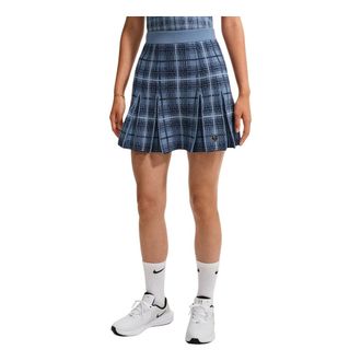 Nike (WMNS) Nike Fairway Fresh Plaid Sweater Skirt Asia Sizing Blue IQ2700-486